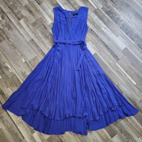 BGL Sleeveless Royal Blue Dress Size 6 - Picture 1 of 8